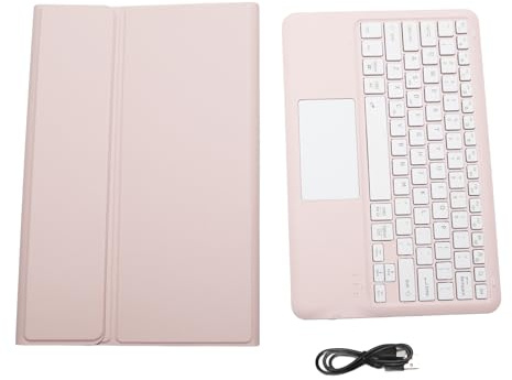 Phefop Tastatur-Schutzhülle mit Touch-Panel für Tab P12 12,7 Zoll, Verbindung für Tab P12 TB370FU/TB371FC (Rosa)