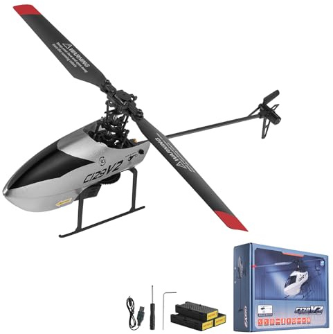 VEVOR RC Helicopter, 2.4GHz Single Propeller Remote Control Helicopter with Gyro, 4-Channel RC Airplane for Beginner, 39 Min Flight Time, One-Key Takeoff/Landing, Toys for Kids Ages 8 and up