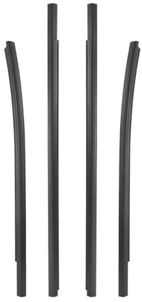 IENQBVL Juntas Puerta Coche Burletes De Goma para Ventanas Exteriores para F&ORD para Ranger PX XLT 2012-2021 4 Puertas