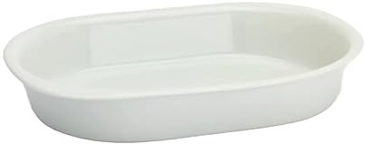 Pillivuyt Gratinierform Oval Nr. 2 – 36,5 x 26 cm | Ofenfeste Auflaufform aus Französischem Porzellan,, Spülmaschinenfest, Bis 350 °C, Für Familie & Festtafel