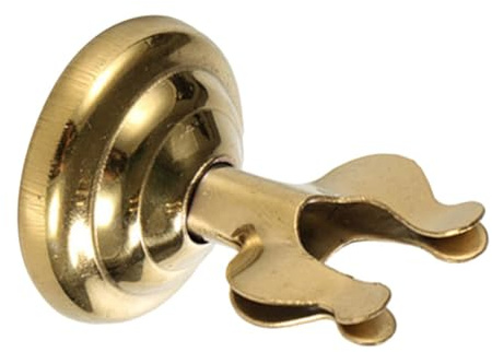 Garneck 12pcs Mini Golden Stainless Steel U Shape Table Number Stands Memo Note Clips Photo Holder for Home Hotel Party Decoration