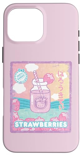 Hello Kitty Strawberry Milk Bottle Case for iPhone 16 Pro Max