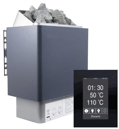 Riscaldatore for sauna da 9 kW, riscaldatore for secca for controller touch screen for tradizionale