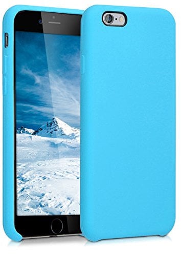 kwmobile Case Compatible with Apple iPhone 6 / 6S Case - TPU Silicone Phone Cover with Soft Finish - Light Blue