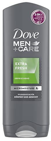 Dove Men + Care Gel de Ducha extra Fresh, 6 pack (6 x 250 ml)