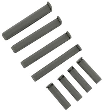 Fackelmann 59900 Packungsklammern, Kunststoff, Grau, 11 cm