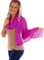 DOLCE ABBRACCIO by RiemTEX ® Schal Damen PRIMA DONNA Stola Tuch aus Wildseide in purpurnem Violett Tücher in 31 Uni Farben Halstücher Seidentuch Schals Damen Halstuch Seidenschal (Purpur)