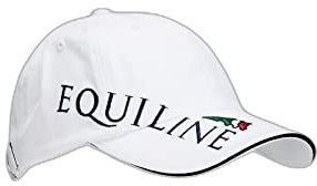 Equiline Base Cap Logo weiß