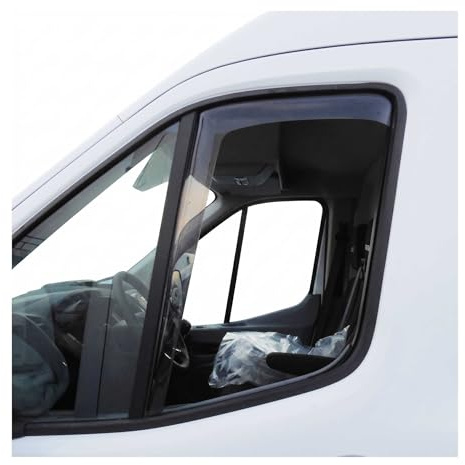 Windabweiser Regenabweiser für Opel Movano B 2010-2019 Dunkel Acryl 2tlg