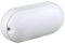 Jandei - Lampara Pared, Montaje Enrasado Superficie Lámpara Ovalada Segurid, 6000K Blanco Frío, IP65 Hidrófuga, Interior, Exterior, Baño, Techo, Hall, Navidad, Escalera, Garaje, Porche