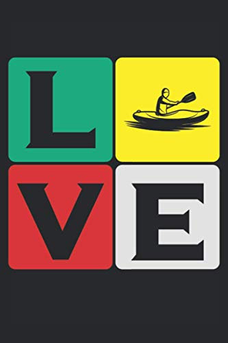 Kajak Wassersport Paddeln Kajakfahren Kajakfahrer Notizbuch