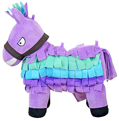 Kögler 14201 - Infinata Esel, wiederverwendbare Pinata aus Plüsch, etwa 15 x 30 x 45 cm groß, ideal für Geburtstage, Partys und vielem mehr