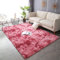 MYUANH Luxus Shaggy Soft Area Teppich 80x180cm Waschbar wohnzimmerteppich Pflegeleicht Für Wohnzimmer Hochflor Moderner Weicher Teppich, Dunkelrot