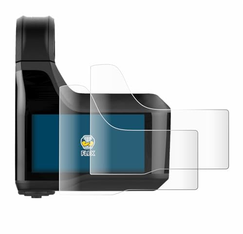 BROTECT Schutzfolie für Shimano Steps SC-EM800 | 2 Stück Transparenter Displayschutz Made in Germany Klare Full-Screen Folie Full-Cover 3D Curved Montage Kit