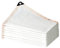 Filet d'Ombrage Blanche,Filet de Protection Solaire,Voile d'Ombrage à 90%,Tissu d'Ombrage Respirante,Toile d'Ombrage Résistant Aux UV,pour l'Extérieur,avec Œillets (3x3m/9.8x9.8ft)
