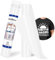 TECKWRAP Heat Transfer Vinyl - 12/'' x 10ft Iron on Vinyl for DIY Clothing,Shirts,Logos,Hats, Fabric HTV Vinyl Heat Transfer Paper Compatible with Heat Press Craft Cutters,White,(TM-RZY-PU-T001)