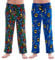 Keanu Pack of 2 Lounge Pants - Official Licensed Designs - Supersoft Fleece Pyjama Trouser Bottoms Night Wear (Bat Man Pack - XL)