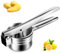 NOBILE LOVELYCARE Schiacciapatate in acciaio inox pressa per purè di patate per marmellate verdura frutta spremiagrumi manuale comodo e facile da pulire