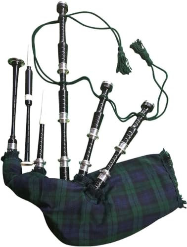 Bagpiper Trendish Juego completo de gaitas para principiantes con libro para aprender a jugar a la gaita