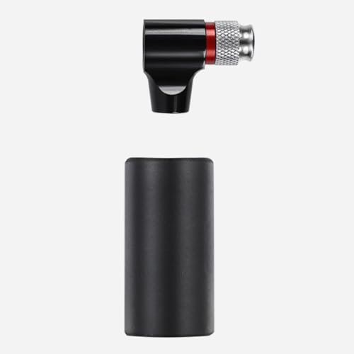 HOUSON CO2 Inflator mit Isolierhülse, CO2 Pumpe Adapter Fahrrad Kartuschenpump Minipumpe für Mountainbike Rennrad Kompatible mit Presta und Schrader Ventil