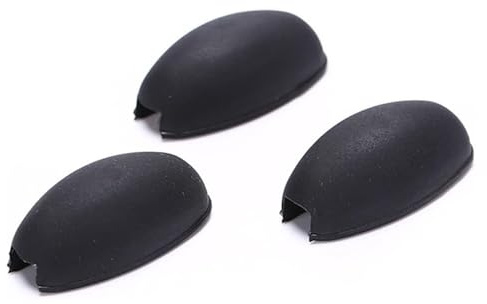 3 Pcs Sax Thumb Finger Rest, Rubber Sax Palm Key Side Keypad Thumb Rests Sax Finger Rest Pad for Sax Wind Instruments Alto Sax Palm Key Risers