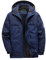 Herren Fahrradjacke - Daunenjacke Ultraleichte Sportbekleidung Übergangsjacke Lederjacke Herbst-Winter abnehmbarer Hut Tracktop Jacke Herren Trainingsjacke