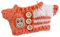 JISADER Puppenkleidung, DIY Puppenaccessoires, Selbstgemachte Puppen für 15 cm, Orange