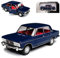alles-meine.de GmbH FIAT 125 Special Limousine Blau 1967-1972 1/24 Whitebox Modell Auto mit individiuellem Wunschkennzeichen