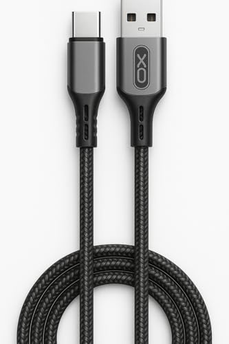 USB C Charger Cable 1m – Fast Charging Type C Cable for Android, Samsung, Pixel, Xiaomi – Durable Braided Wire