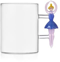 Ichendorf Schiaccianoci Tazza Natalizia Mug Ballerina 10x12,5cm Vetro Borosilicato