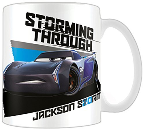 Pyramid International Cars 3 (Storming Through) Boxed Ceramic Coffee/Tea Mug, Paper, Multi-Colour, 11 x 11 x 1.3 cm