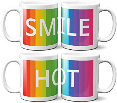 HerbyDesigns The Big Bang Theory HOT SMILE Ceramic Mug, 11oz