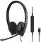 Sennheiser SC 160 USB-C (508354) - Double- Sided (Binaural) Headset for Business Professionals | with HD Stereo Sound, Noise-Canceling Microphone, & USB-C Connector (Black)