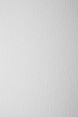 Netuno 20x Karton weiß beidseitig strukturiert DIN A4 210 x 297 mm 160g Prisma Bianco Strukturkarton Weiß Bastelkarton mit Struktur Prägekarton Kartenkarton Weiß strukturiert A4