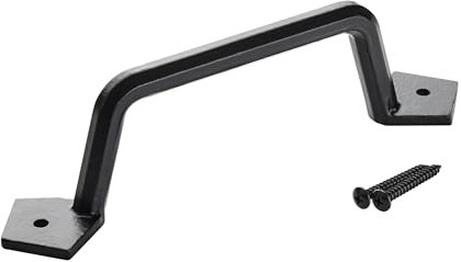 SOTECH Eisen Scheunentorgriff A3 Länge 228 mm Höhe 63 mm schwarz Torgriff Möbelgriff Türgriff