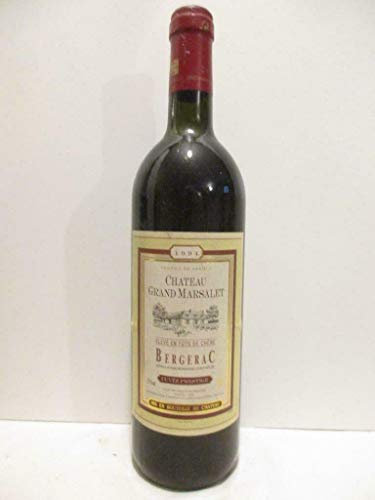 bergerac château grand marsalet prestige fût de chêne rouge 1994 - sud-ouest