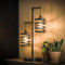 famlights Industrie Tischlampe Esstisch Dalia Vintage Metall Wohnzimmerlampe/Nachttischlampe Vintage Landhaus Industrial Retro Schlafzimmer Wohnzimmer/Steampunk Tischleuchte/Designer Tischlampe