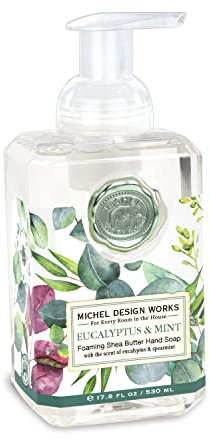 Seifenschaum 530 ml - Eucalyptus & Mint - von MICHEL DESIGN WORKS