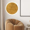 s.luce indirekte LED Wandleuchte Plate dimmbar 230V, Farbe:Blattgold, Größe:Ø 50cm
