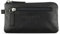 bugatti Super Slim Schlüsseletui aus echtem Leder - Dünnes Etui Schlüsselmäppchen, Schwarz