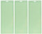 3 Stück Schneidematte Plotter Matte Set Handwerks Schneidematten Klebend rutschfeste strapazierfähige Matte zum Nähen, Quilten und Kunst 14 cm x 35,5 cm Ersatz-Zubehör, Grün