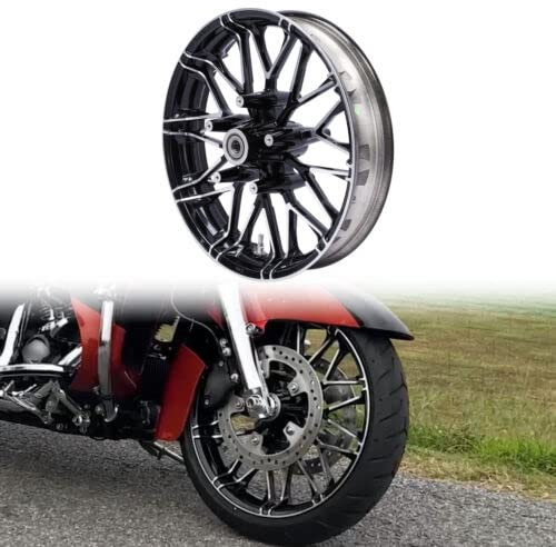 TCMT 48,3 cm Vorderradfelge, passend für Harley Touring ABS-Modelle, Road King Street Glide Road Glide Electra Glide Ultra Class Ultra Limited 2008–2023