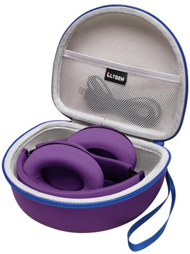 Case for Beats Studio Pro/Solo 4/Studio3/Solo3 Wireless Headphone Purple | Hard Carrying Travel Case for Beats Studio Pro/Solo 4/Studio3/Solo3 Wireless Headphone