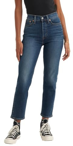 Levi's Women's Wedgie Straight Jeans (Also Available in Plus), (New) Indigo Here We Go 28 Regular