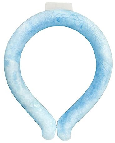 Kühlende Sommerwickel für den Hals, Wiederverwendbare Freeze-Halswickel mit Kühlgel, Kühlgerät für Outdoor-Ausrüstung für Fitnessstudio, Schule, Konzerte, Reisen, Wandern, Camping