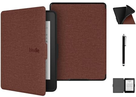 SETYOGRP étui pour Kindle Paperwhite 5e/6e/7e Génération 6 Pouces, Version 2012-2015, Modèle : N° EY21/DP75SDI – Résistant à l'eau, Coque en TPU, Résistant Aux Chutes et Durable
