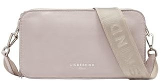 Liebeskind Berlin Damen-Umhängetasche,Clarice M“ Crossbody Bag, Leder, verstellbare Schulterriemen, Reißverschluss-Fächer, Knopfverschluss
