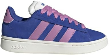 adidas Sneaker da donna Grand Court Alpha 00s, Blu semi-lucido/viola preamato/bianco sporco, 6
