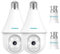 litokam Littleelf Light Bulb Security Camera, 4MP Wireless Camera Outdoor Indoor, 360°WiFi Security Cameras for Home CCTV Security with Color Night Vision, Support E27/B22 Light Bulb Socket-2 Pack