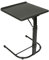 Table de Lit à Roulette Médicale Réglable - Structure Robuste pour Hôpital, Manger au Lit, Handicapés - Plateau Repas 43*43*69cm (Noir)
